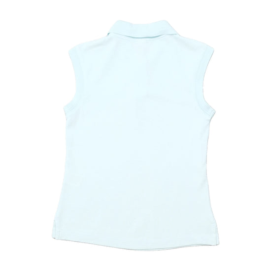 Belfe Sleeveless Cotton Pique Polo Shirt