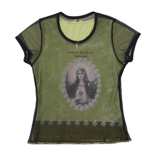 Vive Maria Virgin Mary Mesh T-shirt