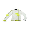 Z&D Fashion Contrast Stitch Full Zip Wool Sweater
