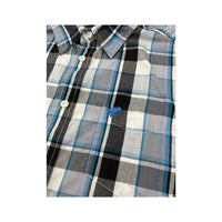 Wrangler Plaid Short Sleeve Button Up Shirt