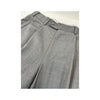Vince Charcoal Pleated Cuffed Trousers