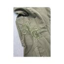 Americo Tavar Embroidered Lace-Up Cotton Cargo Pants