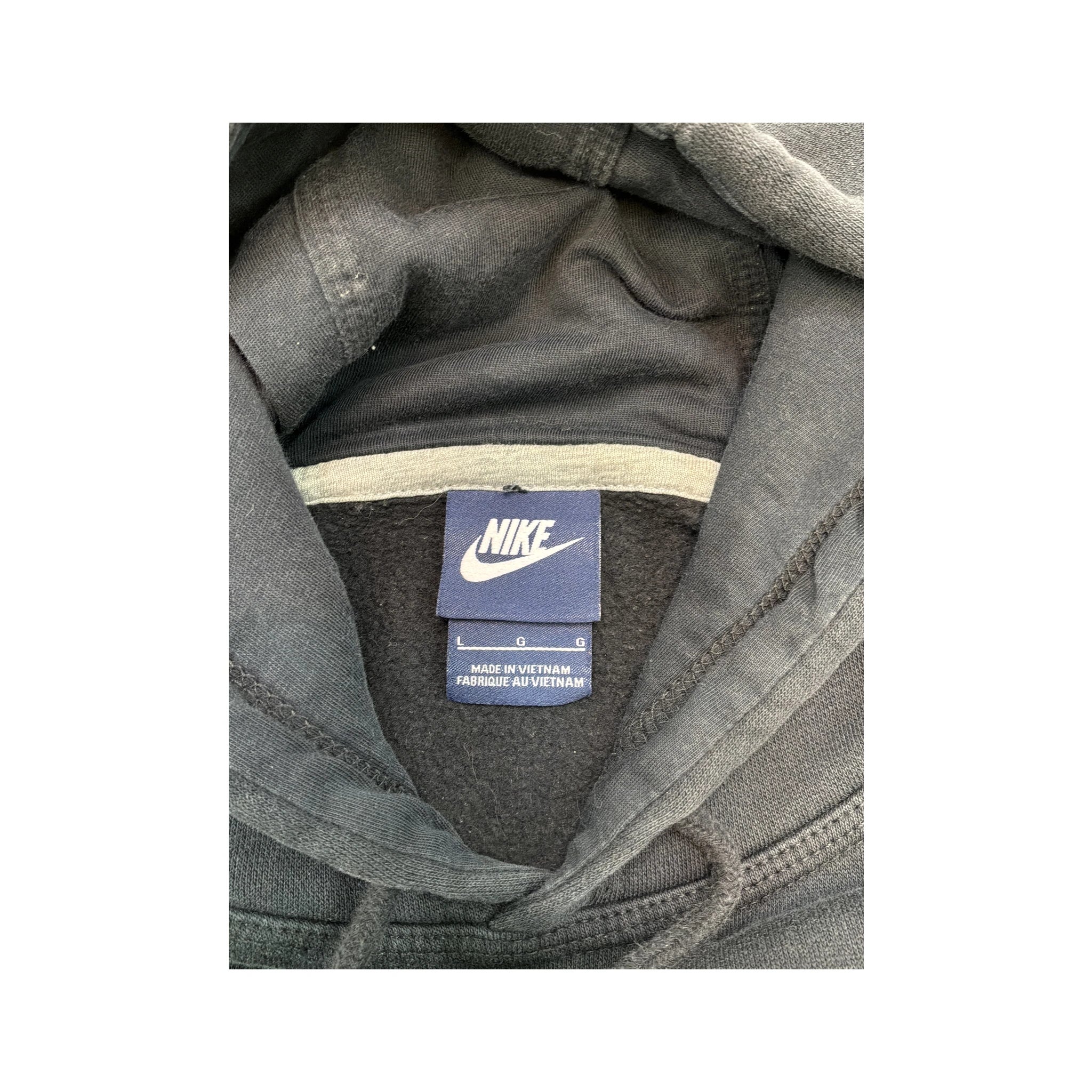 Nike Black Fleece Pullover Hoodie