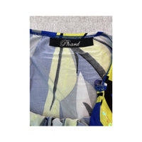 Top de alças Halter Phard com estampado abstrato