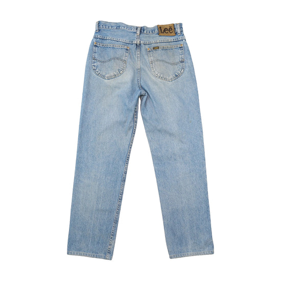 Lee Riders Vintage Light Wash Cotton Straight Leg Jeans