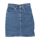 Wrangler Vintage Cotton Denim Mini Skirt