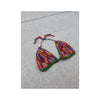 Hand Crochet Multicolor Halter Triangle Tank Top