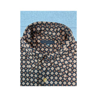 Camisa HOVAL com estampado geométrico