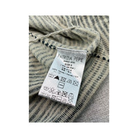 PATRIZIA PEPE Striped V Neck Halter Blouse