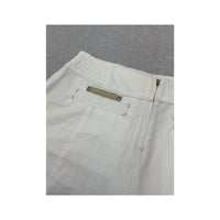 Sportmax Code Belted D-Ring Cotton Utility Mini Skirt