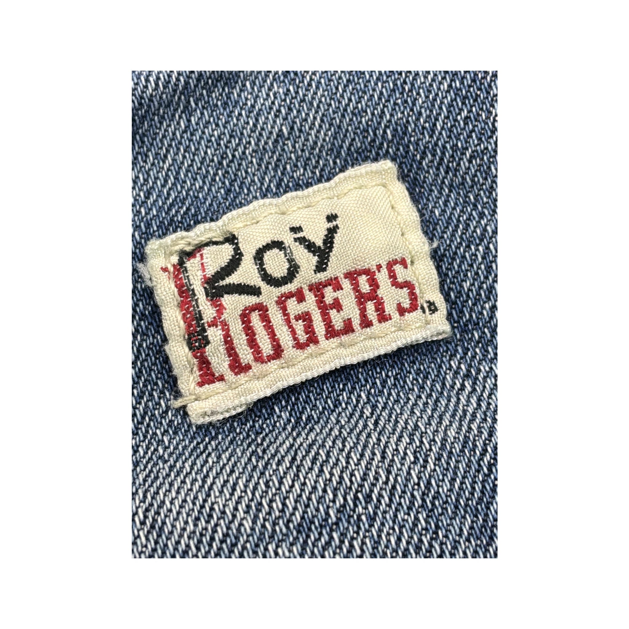 Roy Rogers Light Wash Cotton Blend Slim Straight Jeans