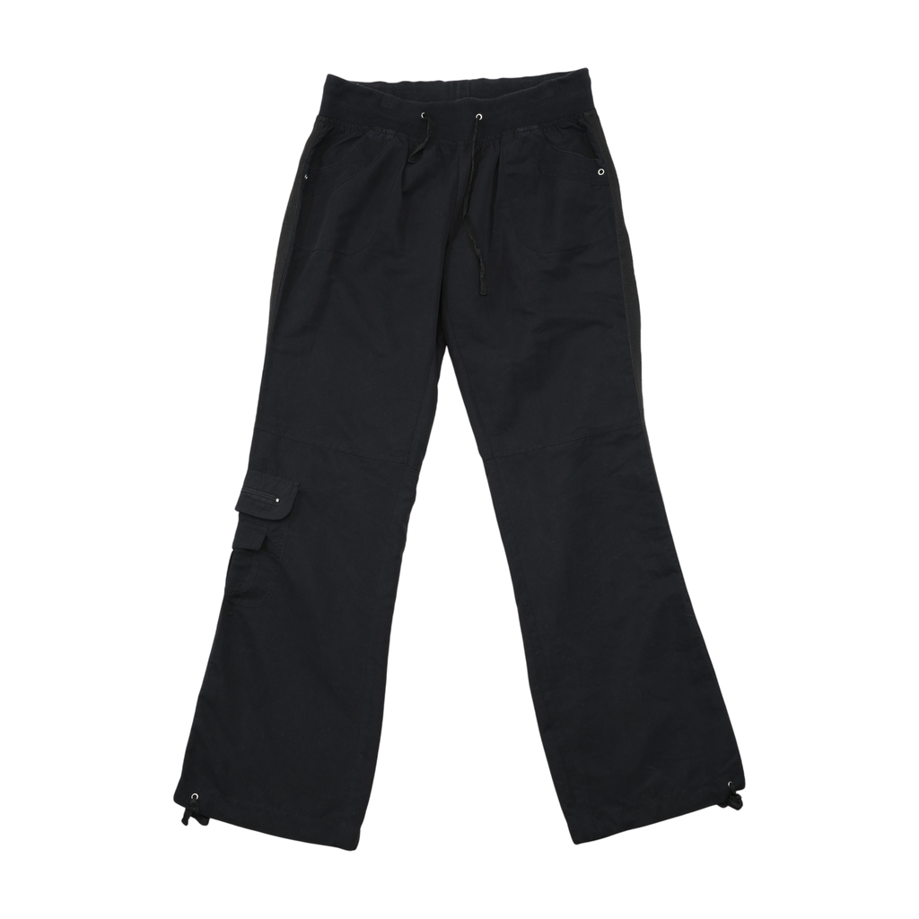 Okay Black Drawstring Cargo Pants