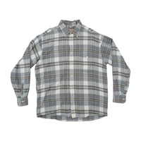 HECTOR Plaid Cotton Button Up Shirt