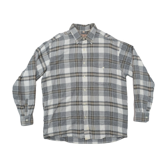 HECTOR Plaid Cotton Button Up Shirt