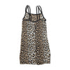 Leopard Print Strappy Mini Dress