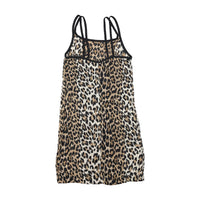 Leopard Print Strappy Mini Dress
