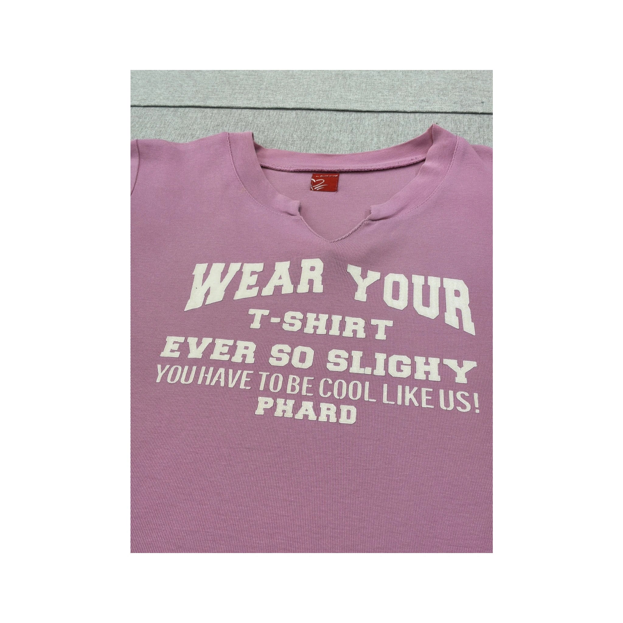 Phard Graphic Notch Neck T-shirt