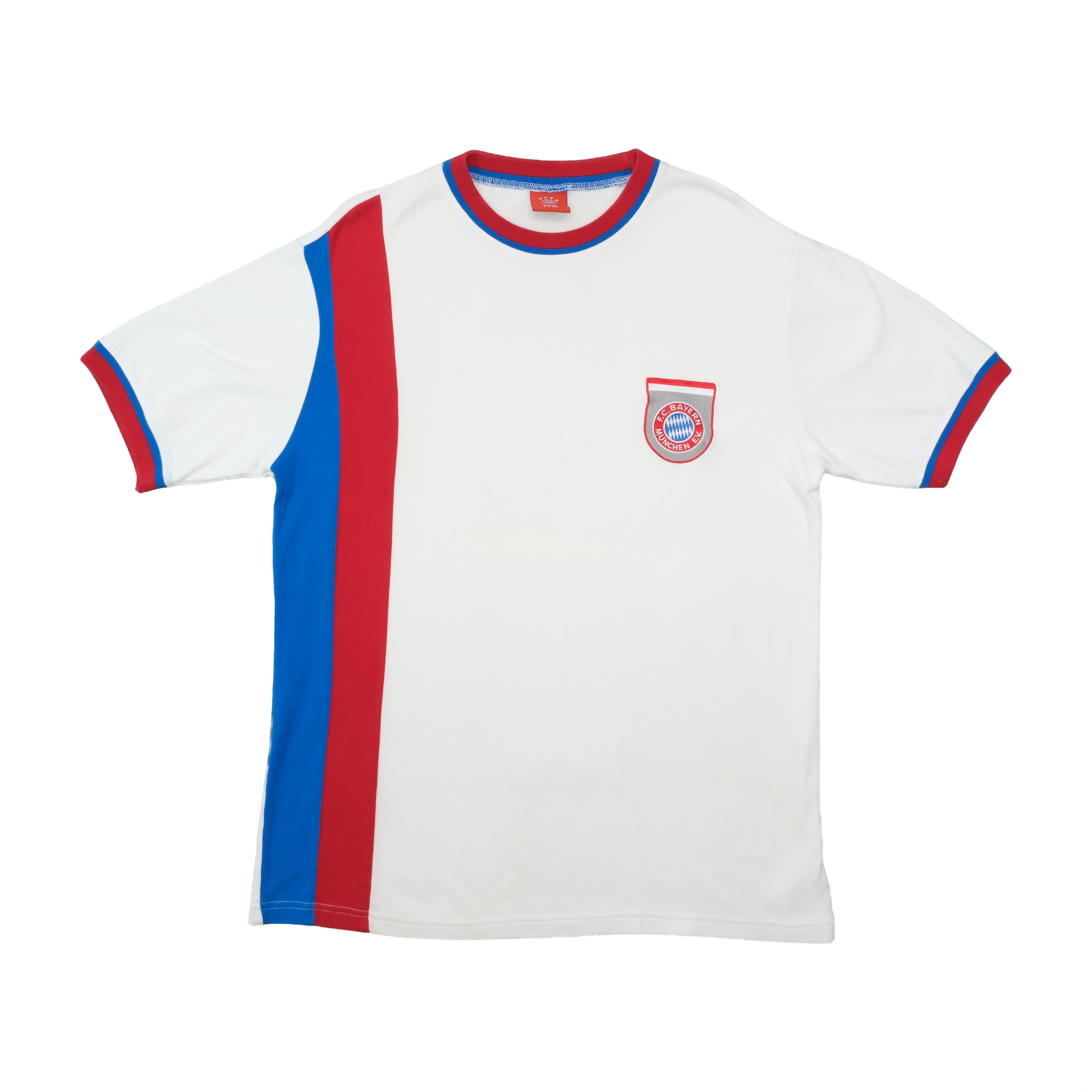 FC Bayern München Munich Jersey/ 1972 - 1974 Home Retro Striped T-Shirt