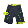 Engelbert Strauss Black Technical Utility Work Shorts