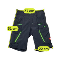 Engelbert Strauss Black Technical Utility Work Shorts