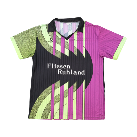 Blacky Vintage Abstract Striped Football Shirt