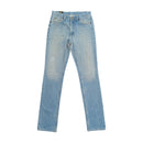 Lee Vintage Light Wash Pink Wave Pocket Straight Leg Jeans