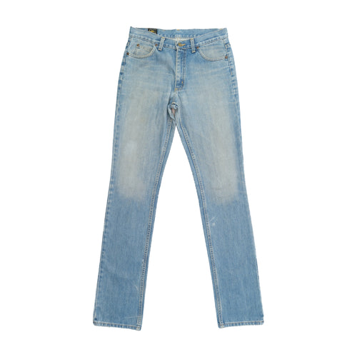 Lee Vintage Light Wash Pink Wave Pocket Straight Leg Jeans