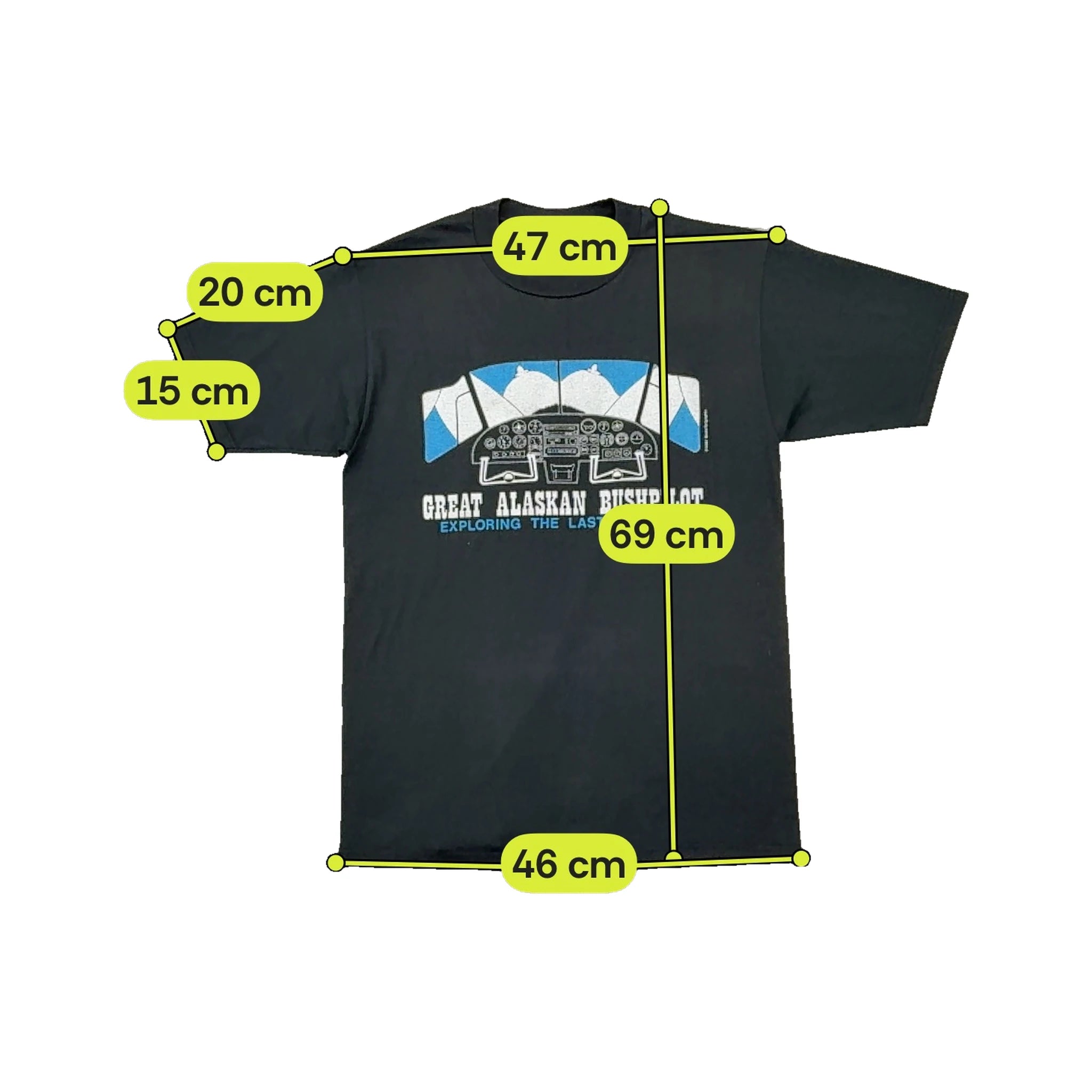 Vintage Jerzees Great Alaskan Bushpilot Graphic T-shirt