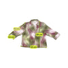 Bexleys Woman Abstract Wave Print Button Front Blouse