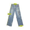 Witboy Light Wash Denim Cargo Pants