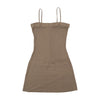 Colours Of The World Metallic Stripe Slip Dress
