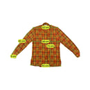 Sommermann Orange &amp; Yellow Plaid Button-Up Shirt