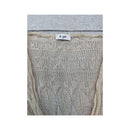 E-go Sheer Open Knit Linen Blend Cardigan (Repriced)