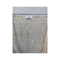 E-go Sheer Open Knit Linen Blend Cardigan (Repriced)