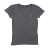 Ralph Lauren Sport Gray V-Neck Cotton T-Shirt