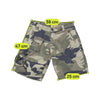 Watergate Camouflage Cotton Cargo Shorts