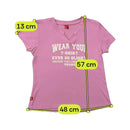 Phard Graphic Notch Neck T-shirt