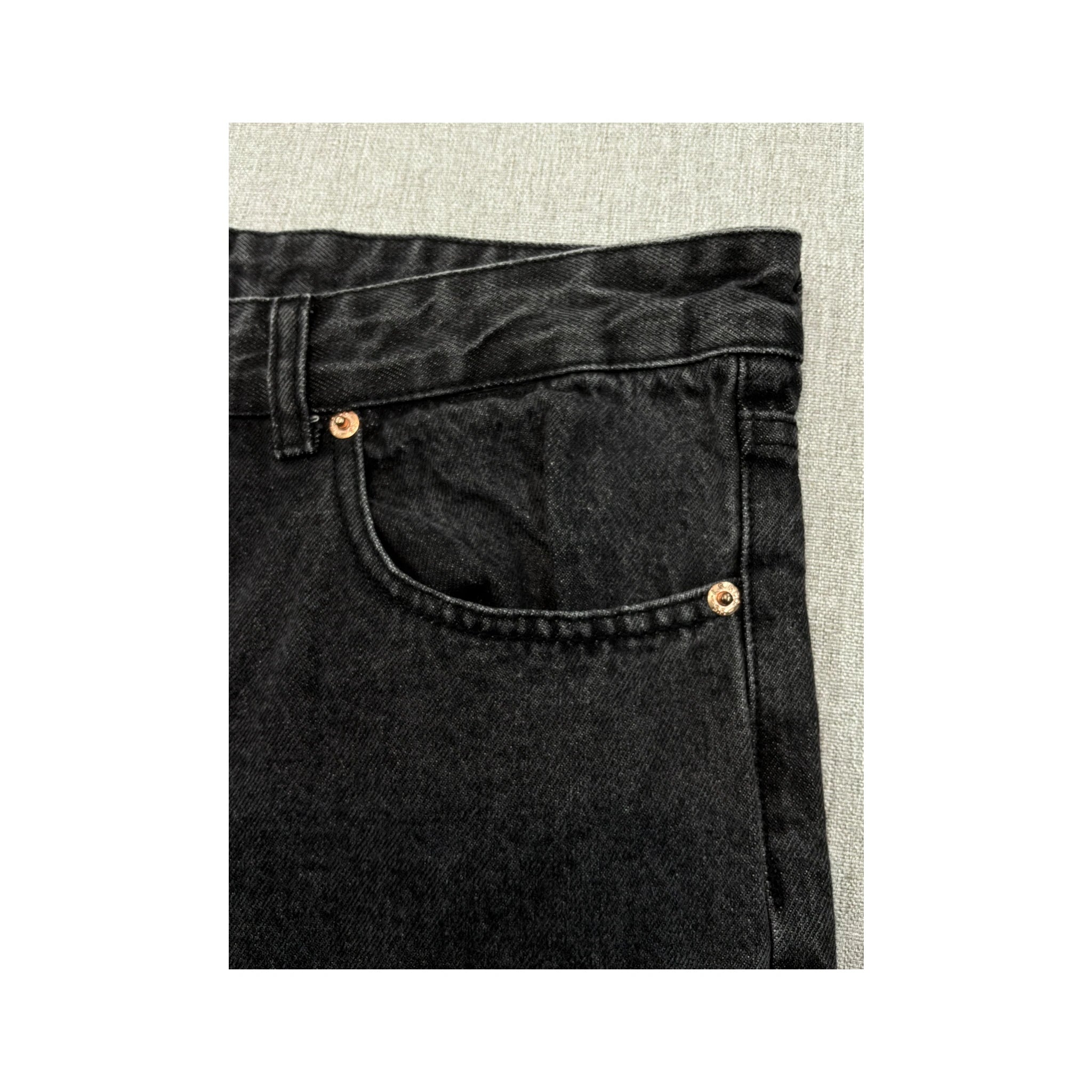 Levi Strauss & Co. 517 Straight Black Denim Jeans