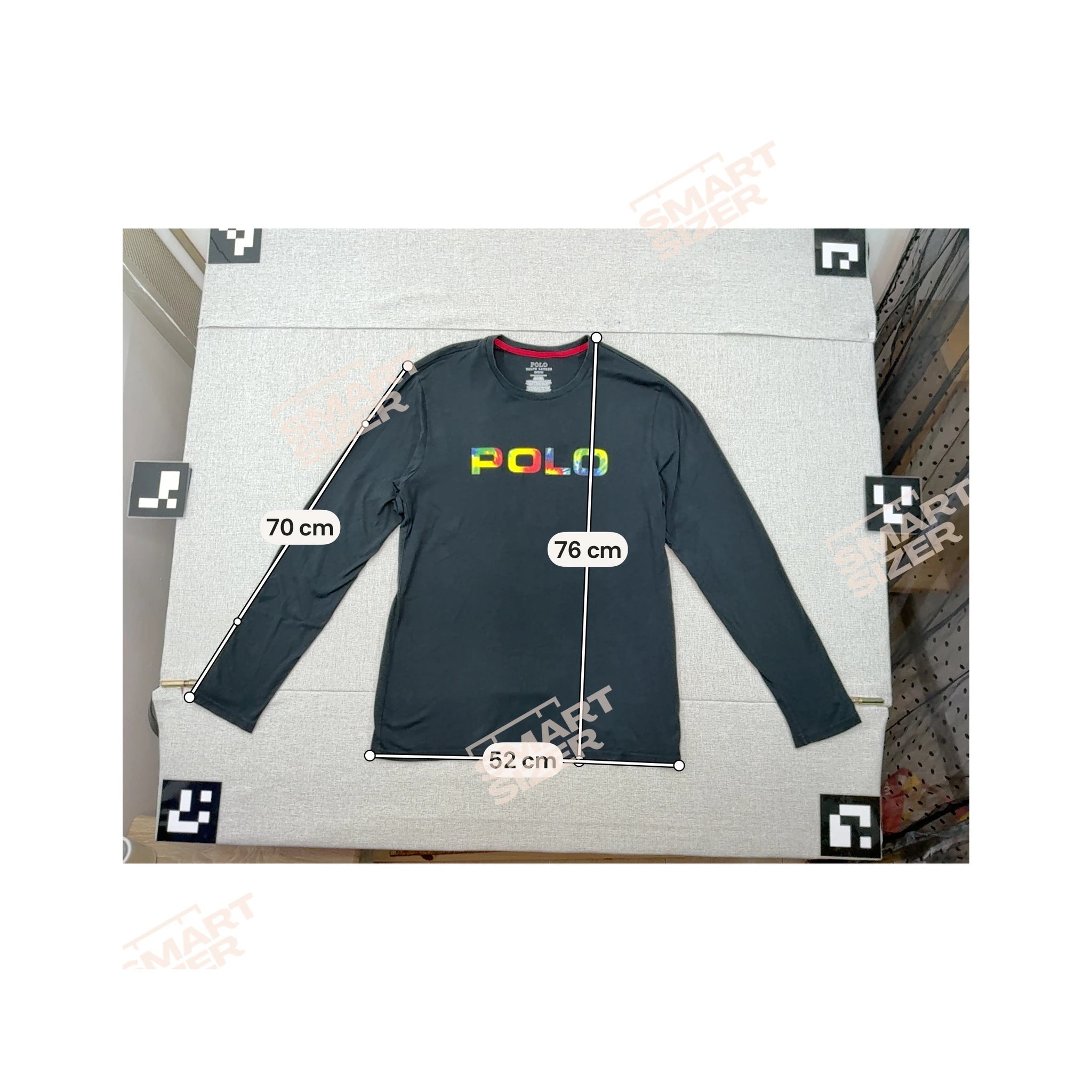 Polo Ralph Lauren Multicolor Logo Cotton Long Sleeve Shirt