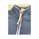 Nike Vintage Navy Sherpa Zip-Up Fleece