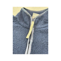 Nike Vintage Navy Sherpa Zip-Up Fleece