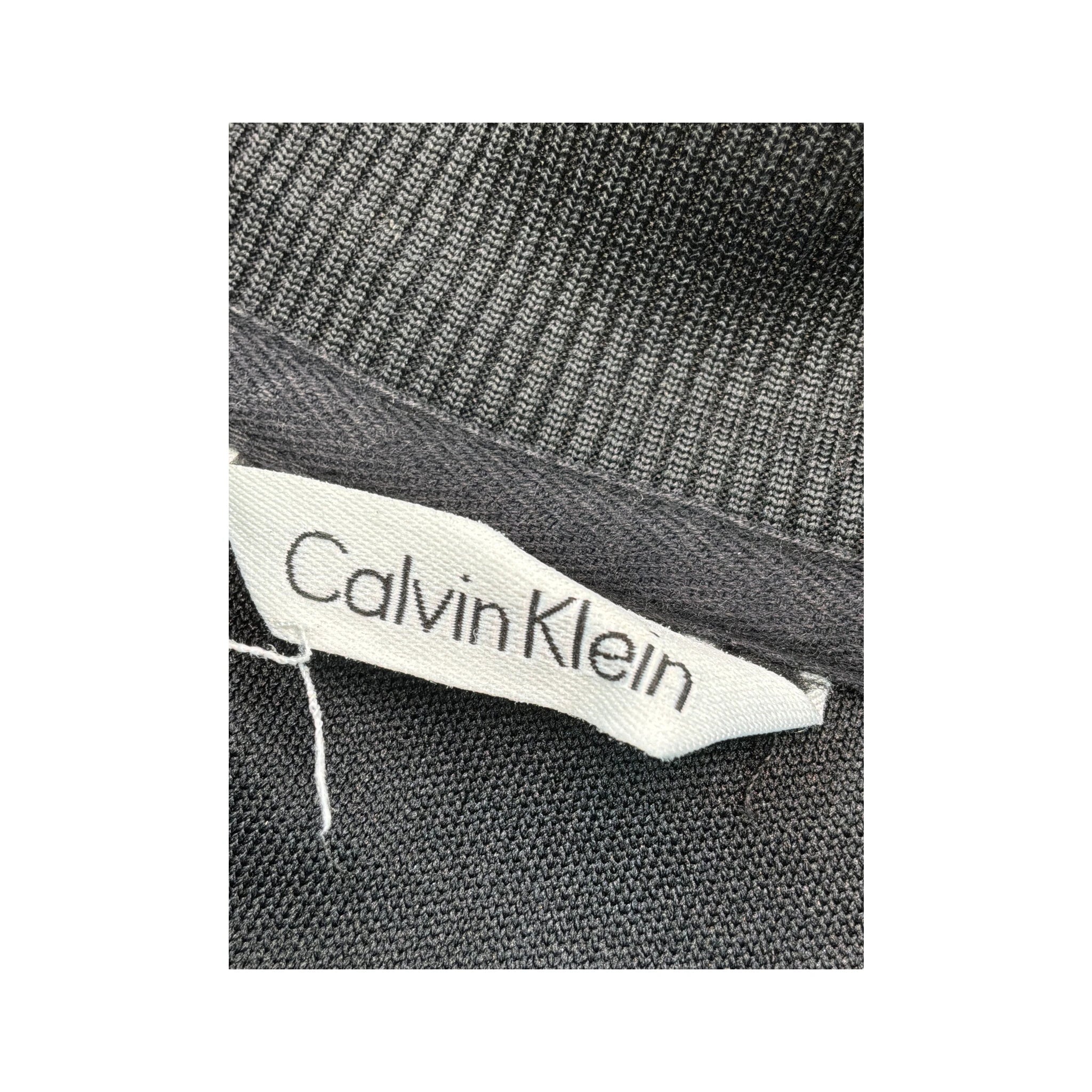 Casaco utilitário Calvin Klein preto com Fecho Total