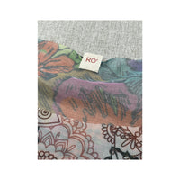 RO Floral Tattoo Print Mesh Blouse (Repriced)