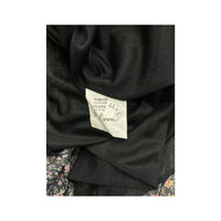 Vintage Floral Sheer Trim Slip Dress