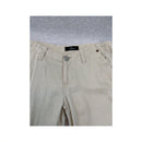 Phard Sequin Logo Wide Leg Linen Pants