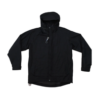 Nike Vintage Black Hooded Technical Nylon Jacket