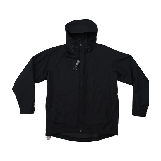 Nike Vintage Black Hooded Technical Nylon Jacket