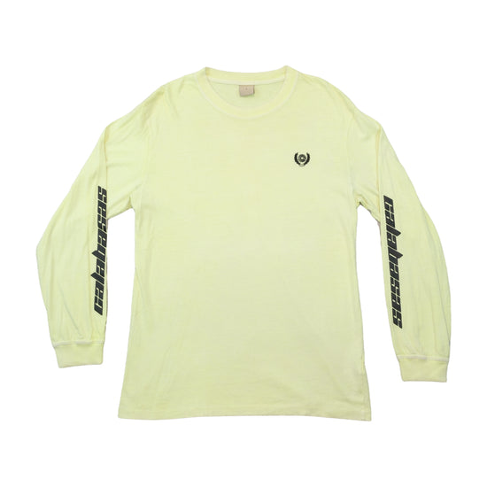 T-shirt Yeezy de Algodão de Manga Comprida Calabasas