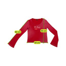 Lee Graphic Bell Sleeve Cotton T-shirt