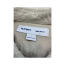 Old Navy Beige Cotton Corduroy Button-Up Shirt